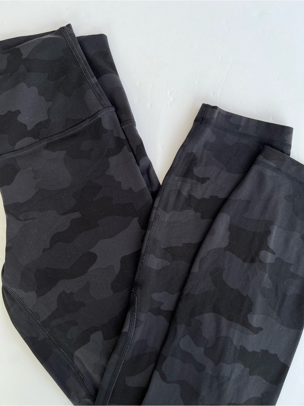 lululemon athletica High Rise Align Black and Grey Camo Leggings